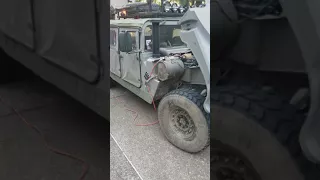 Humvee cold start hack
