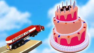 Cars Vs Birthday Cake  | Teardown