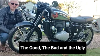 new BSA gold star. My Ride, Review and Rant