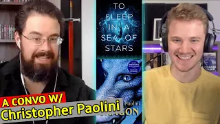 Christopher Paolini Talks Eragon, To Sleep In A Sea Of Stars, & Fantasy!