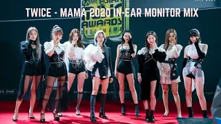 TWICE- MAMA 2020 In-Ear Monitor Mix