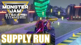 Monster Jam Steel Titans 2 – Supply Run Timed Destruction