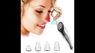 Hot and Cold Compress Blackhead Remover Pore Acne Pimple Removal Face Deep Nose Cleaner Vacuum