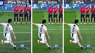 FIFA 19 | PS4 Pro VS PS4 Slim VS PS4 | 4K Graphics Comparison