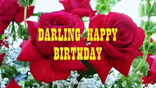 HAPPY BIRTHDAY MY DARLING by Victor Wood with lyrics