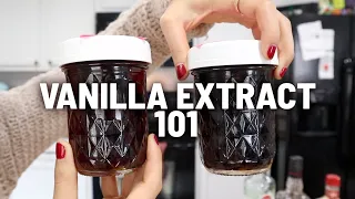 Vanilla Extract 101: How to make, ideas for spent pods, & taste test with different alcohols