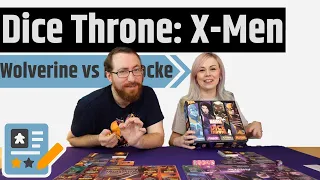 Dice Throne: Xmen Gameplay - Wolverine vs Psylocke