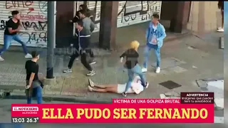 SALVAJE GOLPIZA A UNA MUJER a la SALIDA de un BOLICHE - El Noti de la Gente