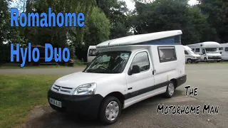 Romahome Hylo - Romahome Motorhome Layouts (Compact Camper)