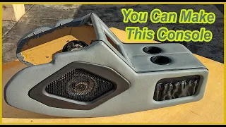 Make a Center Console from Scratch and add a Metal Mesh