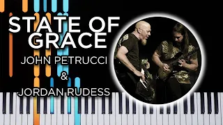 State Of Grace (John Petrucci & Jordan Rudess) - Piano Tutorial