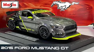 Unboxing MAISTO 2015 FORD MUSTANG GT  DieCast UAE Miniature Models Design Edition ModernMuscle