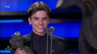 Matías Recalt Ganó el Premio GOYA como Mejor Actor Revelación por "La sociedad de la nieve"  10/2/24