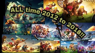 ALL LOADING SCREEN OF CLASH OF CLAN 2012 TO 2018!!