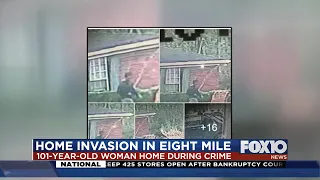Home invasion in Eight Mile: 101-year-old woman home during crime