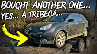 Bought Another Subaru... Yes... Yes... It's A Tribeca... Hold Your Jokes! LOL