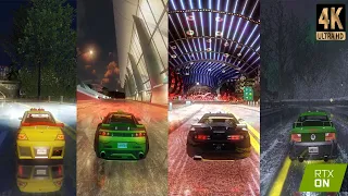 Need for Speed Underground 2 Remastered - Top 4 Best Graphics Mods - Next-Gen Ray Tracing