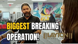 The Secrets Behind The Biggest Breaking Operation: Layton Sports Cards