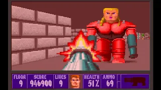 Wolfenstein 3D (E5M9) (100%)