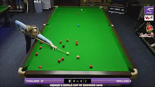 Thailand B v England B - Women's Snooker World Cup (June 2019)