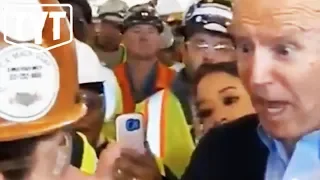 Joe Biden Yells At Union Worker