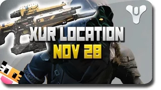 Destiny "Xur Location and Xur Exotic Guns" "Plan C" - Week 12 (Destiny Nov 28)