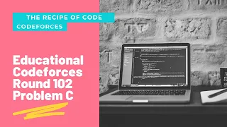 C. No More Inversions || Educational Codeforces Round 102 || Problem Discussion