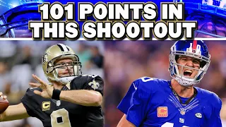 The 13 Touchdown, QB Shootouts: Brees vs Eli