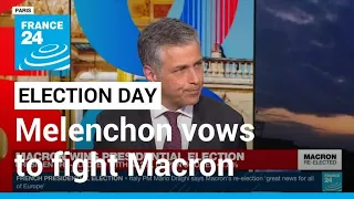 French election: Leftist leader Melenchon vows to fight Macron in June • FRANCE 24 English