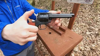 Heritage Rough Rider .22 LR/Magnum-Firing .22 Short, Long, LR and Magnum-Unboxing and First Shots