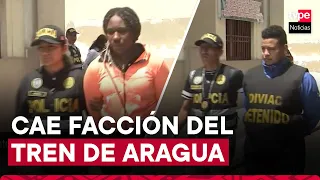 Tren de Aragua: Policía captura a integrantes de organización criminal 'Dinastía Alayón'