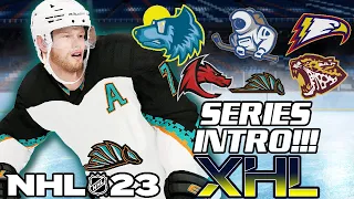 WELCOME TO THE XHL!!! Series Introduction | NHL 23 CUSTOM LEAGUE
