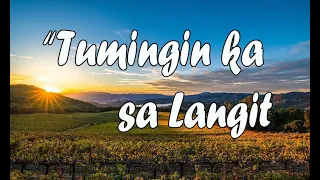 TUMINGIN KA SA LANGIT | by Ate Dhan Arcenal | Cover