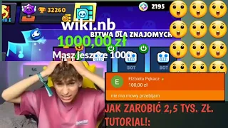 JAK ZAROBIĆ 2,5 TYSIĄCA ZŁ. TUTORIAL!+ GIERKA NA 1000 PUCHARKACH!