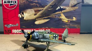 Airfix 1/72 Focke-Wulf FW-190 A-8 Build and Review