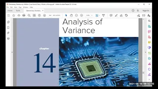 Cwk14a -- Analisis de Varianza de Una Via (ANOVA)