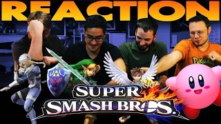 Super Smash Bros Honest Game Trailer REACTION!!