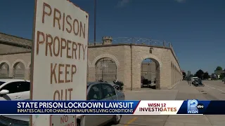 Inmates sue Waupun, DOC over 'lockdown' at state prison