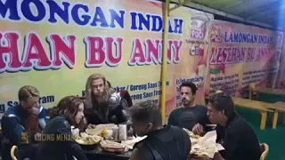 Avengers Buka Puasa Di Warteg Bintang Lima Bu Anny