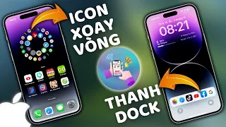 Tạo Thanh Dock Màn Hình Khóa Và Widgets iCon Xoay Vòng Cực Đẹp Trên iPhone | Công Nghệ Trong Tay