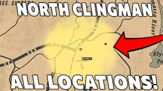 Red Dead Online North Clingman Treasure Map All Locations