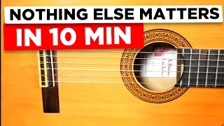 Gitarre lernen für Anfänger - Nothing else matters - einfach erklärt