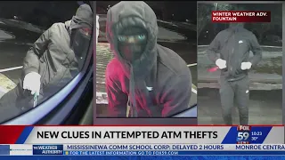 Newly released photos show suspects behind attempted ATM thefts