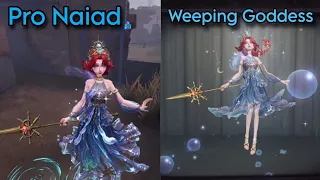 Pro Naiad | NEW S Skin Weeping Goddess | as Spectator | Identity V Gameplay