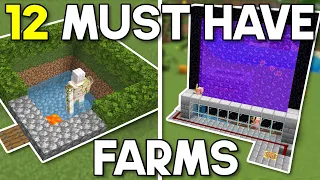 Best Minecraft Farms of 2023 Minecraft Bedrock 1.20!