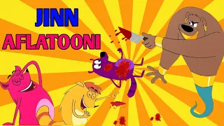 JINN AFLATOONI EP - 6 -pyar Mohabbat happy lucky - Hindi Animated Cartoon - happy lucky cartoon...?