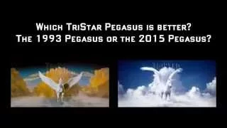 Question about the 1993 and 2015 TriStar Pegasus Logos