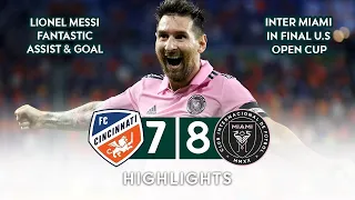 Inter Miami vs. FC Cincinnati | EXTENDED HIGHLIGHTS (en español) | 8/23/2023 | RMGAME ON🔥🔥