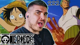 ZORO IS BEING CONTROLLED??? ONE PIECE EPISODE 222 REACTION!!!