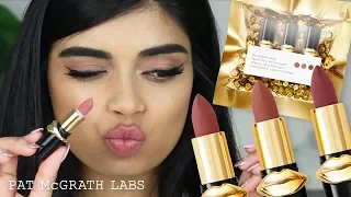 PAT MCGRATH MATTETRANCE™ LIPSTICK SWATCHES !